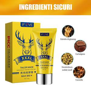 Crema de Aceite de Agrandamiento Natural para la Mejora Masculina Aceite XXXL, Lubricante para Agrandar el Pene, Mejora la Circulación Sanguínea - Product Image 1