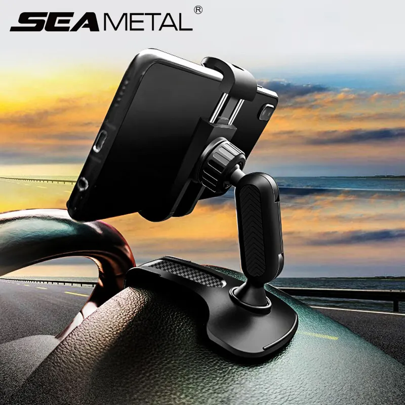 Dashboard Car Phone Holder Universal Interior Auto Mobile Phone Support for Navigation Cell Phone Stand Mount