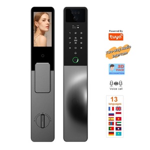 Kotonlink 3d Face Palm Vein Recognition Fingerprint Intelligent Digital Keyless Video <strong>Intercom</strong> Smart <strong>Door</strong> Lock With <strong>Camera</strong> - Product Image 4