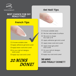 <span class=keywords><strong>Faux</strong></span> ongles courts à pointe française en gros, étiquette privée, <span class=keywords><strong>faux</strong></span> ongles en amande, ongles à presser - Product Image 5