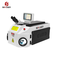 BEC 200W Bureau Bijoux Laser Machine De Soudage Or Argent Réparation CCD Microscope Patch Trous Laser Bijoux À Souder Machine