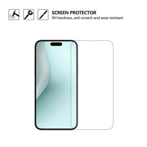 FILM DE VERRE incassable anti-rayures pré-vente pour <span class=keywords><strong>iPhone</strong></span> 16 15 14 12 13 Pro Max 11 6 7 <span class=keywords><strong>8</strong></span> 15 Xr Plus Mini protecteurs d'écran en verre - Product Image 2