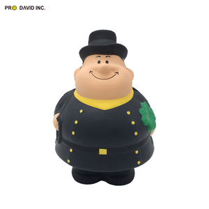 Unisex Anti-Stress Bert Shaped PU Foam <b>Ball</b> Release Pressure Chimney Sweeper Style Promotional Toy with Customizable Logo - Product Image 6
