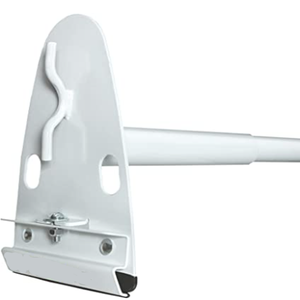 Heavy Duty Van Tetto Cremagliera Rotonda Bar Tre Bar Set Acciaio Inox Opaco Bianco - Product Image 3