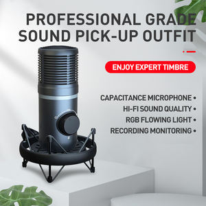 أفضل سعر Rgb ألعاب الميكروفونات Usb Mic تدفق Microfono الألعاب المحمول حاسوب شخصي مكتبي Microfone Condensador ميكروفون - Product Image 5