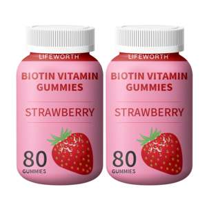 Lifeworth-suplemento para el crecimiento del cabello, suplemento para el cabello de biotina, a precio de fábrica, OEM - Product Image 4