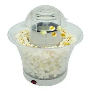 Mesin pembuat Popcorn otomatis, layanan kustom grosir 1100W pembuat Popcorn dapur rumah