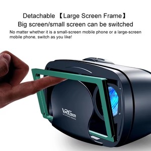 <span class=keywords><strong>Casque</strong></span> VR 3D Lunettes de réalité virtuelle intelligentes 7 pouces <span class=keywords><strong>Casque</strong></span> pour Smartphones Téléphone Android pour <span class=keywords><strong>iPhone</strong></span> Lentille avec jumelles - Product Image 2