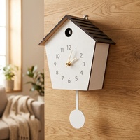 Kit de pièces pour horloge murale à coucou à quartz à commande lumineuse DIY Young Town JH1668, mouvement silencieux à balayage rapide, assemblage rapide, modèle 2026, vente chaude