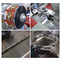 Machine d'Emballage Horizontale à Grande Vitesse pour Bonbons, Flow Pack, Petits Bonbons Durs ou Mous, Sucettes, Emballage Individuel