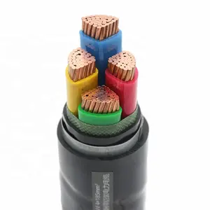 High Quality 0.6/1KV Medium Voltage PVC Insulated VV22 Amoured Wire Power Cable