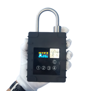 Candado GPS Inteligente G300P con Monitoreo <span class=keywords><strong>en</strong></span> <span class=keywords><strong>Tiempo</strong></span> <span class=keywords><strong>Real</strong></span> 4G, Acceso RFID y Desbloqueo BLE, Candado Resistente IP67 para Logística - Product Image 1