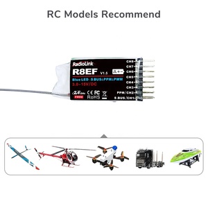 Radiolink r8ef 2.4GHz <span class=keywords><strong>8</strong></span> kênh RC <span class=keywords><strong>Receiver</strong></span> hỗ trợ s-bus/ppm/PWM tín hiệu cho 8CH t8fb T8S RC Transmitter RC Xe thuyền máy bay - Product Image 6