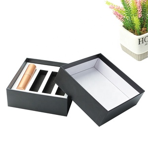 Oem de nuevo diseño de lujo San Valentín pequeño negro Base y tapa de la caja de <span class=keywords><strong>Perfume</strong></span> - Product Image 6