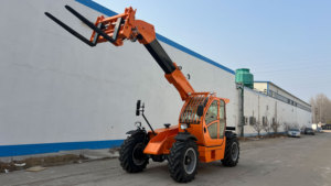 Manipulador Telescópico Multiusos LGMG de 7 m y 3.5 t, Plataforma de Ancho Ajustable T3507, Manipulador Telescópico 4x4 con Mástil de Tres Etapas y Certificación CE - Product Image 2