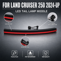 Nafu Auto Feu arrière LED séquentiel haute luminosité avec lentille PC fumée Plug and Play pour Toyota Prado LC250 2024-UP
