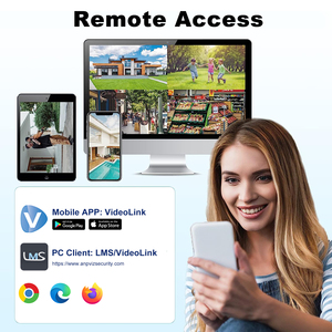 Caméra Bullet POE <span class=keywords><strong>Anpviz</strong></span> 8MP 4K pour Extérieur avec Détection Humaine/Véhicule par IA, Vision Nocturne Couleur Intelligente, IP66, WDR - Stock US - Product Image 6