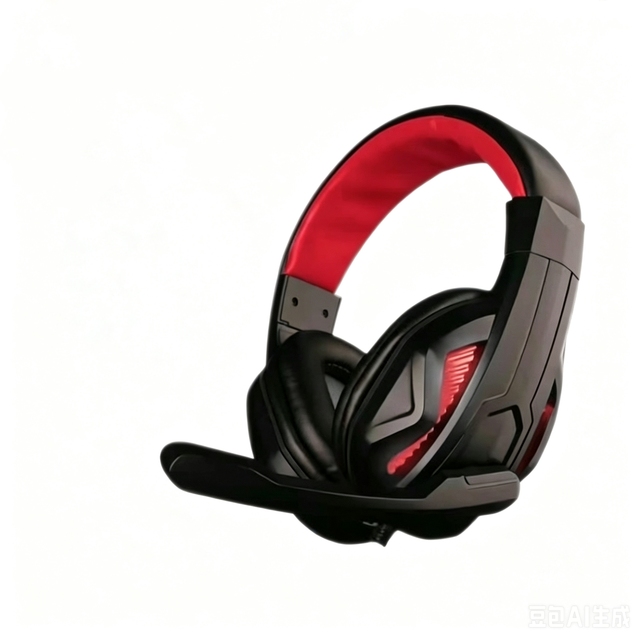 Wired Gaming Headset, Over-Ear Design with Rotatable Mic, Roller Volume Control & Adjustable Headband for Gamer Computer Laptop