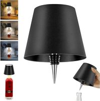 Lampe de bar à intensité variable portable, lampe de nuit rechargeable à LED, lampe de table à insérer dans une bouteille, lampe de bureau, lampe LED à brancher, lumière de bar et de restaurant