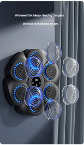 Objetivo de Boxeo Inteligente con Forma de Flor de Ciruelo de Seis Puntos, Dispositivo de Entrenamiento de Reacción para Interiores, Objetivo de Fitness - Product Image 5