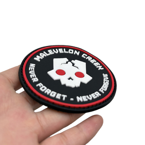 Pronto per <span class=keywords><strong>la</strong></span> Spedizione, Patch 3D in PVC con Scritta 'Never Forget the <span class=keywords><strong>Morale</strong></span> of the Skeleton', Adatto per Zaini Tattici e Bracciali - Product Image 5
