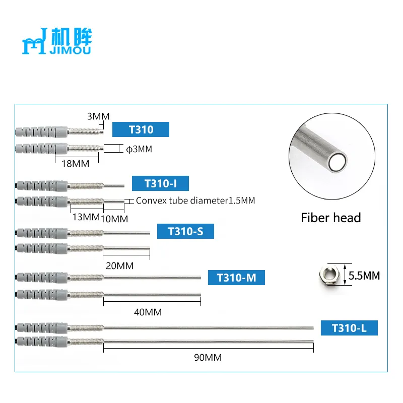 All'ingrosso di alta qualità sensori in fibra ottica M3 interruttore di prossimità sensore di chiavi M3 sensore di fibra ottica piegato