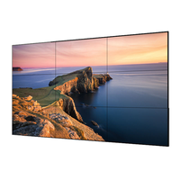 Video Wall con Panel LCD sin Costuras para Tiendas Minoristas, Centros Comerciales, Educación, Alto Contraste, Amplio Ángulo de Visión, Animación Habilitada