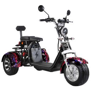 Scooters électriques à trois roues et deux places les moins chers de Chine, frais de douane et taxes européens inclus - Product Image 5