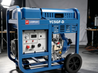 Groupe électrogène diesel silencieux Yuchai 5 kW YC5GFS-3 monophasé triphasé à puissance égale 230 V 400 V, groupe électrogène diesel portable avec AVR