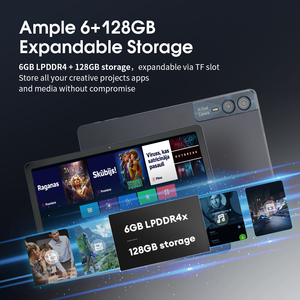 แท็บเล็ตพีซี 4G LTE หน้าจอ 10.95 นิ้ว FHD ระบบปฏิบัติการ Android 16 แรม 6GB ความจุ 128GB กล้องคู่ แบตเตอรี่ 8000mAh ชิปประมวลผล Helio G99 พร้อมปากกาสไตลัสไวต่อแรงกด 4096 ระดับ - Product Image 6