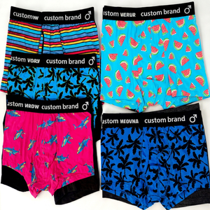 Sous-vêtements Boxer en Coton 100% pour Hommes et Garçons Premium Vêtements d'été Doux - Lot de Stock en Gros - Product Image 1