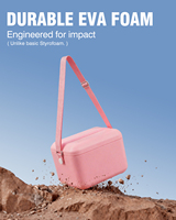WOOWAVE 2026 Glacière portable étanche en EVA à prix d'usine, avec logo personnalisé, coque rigide pour camping et bateau
