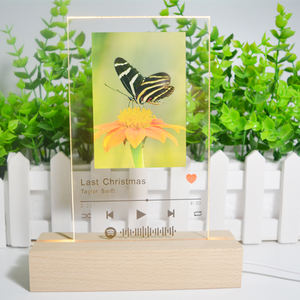 Lampe à led lampara 3d acrylique bases de lampe lampe de bureau - Product Image 4