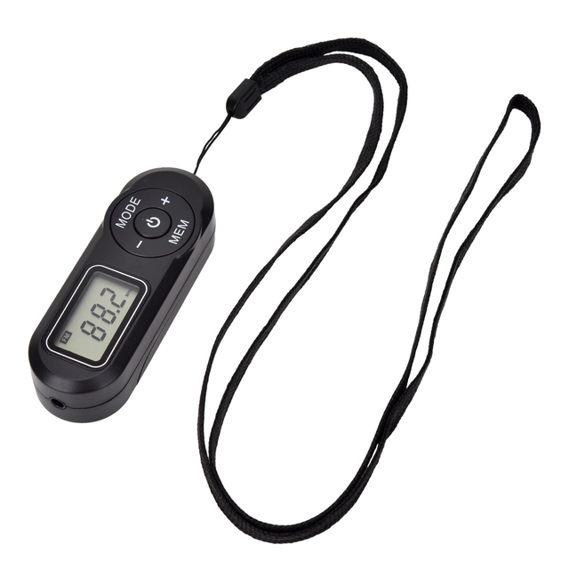 Hot Sale Mini Portable LCD Display DSP 64-108MHz FM Radio With Earphone for Outdoor