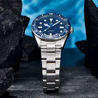 Reloj de Pulsera Mecánico Automático de Lujo para Hombre Rollstimi 2024 Nuevo con Bisel de Cerámica Luminoso NH35 Resistente al Agua Reloj RT-7910