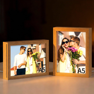 Wholesale <b>Three</b>-colour Luminous Residence Decorative Painting, Landscape, Anime, Real Picture with Lights Photo Frame - Product Image 2