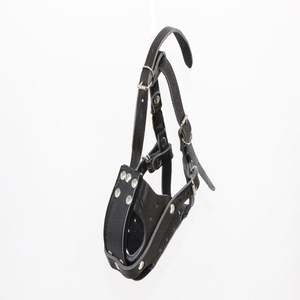 Muselière tactique en cuir pour chiens de grande taille <span class=keywords><strong>Berger</strong></span> <span class=keywords><strong>allemand</strong></span>, Rottweiler Malinois k9 service de formation de chien de travail muselière pour animaux de compagnie - Product Image 6