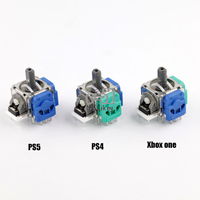 NSLikey Joystick à effet Hall analogique 3D K-Silver pour Xbox One PS4 PS5 Joystick analogique électromagnétique 3D