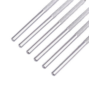 Pilón de laboratorio cromado de 280 mm con cabeza texturizada, varilla de metal para homogeneización de muestras de tejido, uso en laboratorio - Product Image 5