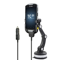 Kabel Ekstensi Charger Mobil TC51 TC75 TPE + Braket untuk Pemindai Barcode