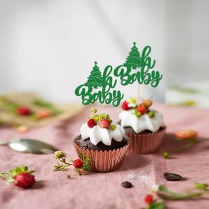 Selecciones festivas de <span class=keywords><strong>pastel</strong></span> Oh Baby, perfectas para bautizos navideños y fiestas de cumpleaños de bebés, insertos y adornos adorables - Product Image 3