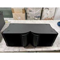 Système de sonorisation PA professionnel audio-vidéo et éclairage, avec enceintes line array passives 2 voies de 12 pouces 1600W à ferrite
