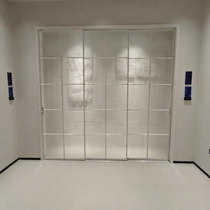 Puertas de Entrada Exteriores Deioux, Diseño de Puertas Francesas de Aluminio con Vidrio Templado, Puertas Dobles de Vidrio para Patio, Puerta Abatible NFRC - Product Image 1