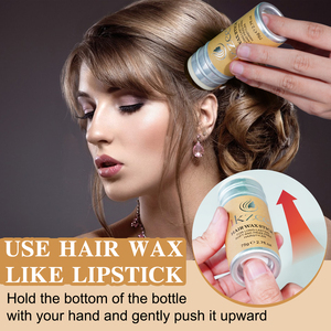Bâton de cire coiffante IKZEE OEM avec peigne intégré, lissant pour cheveux noirs, anti-frisottis, application facile - Product Image 2