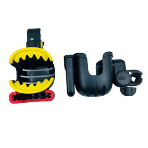 Soporte para vasos de bicicleta de plástico negro, 22x10x11,5 Cm, accesorio duradero para bicicleta eléctrica, cochecito de montaña - Product Image 5