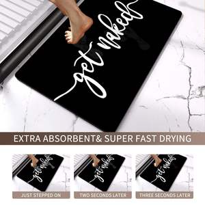 Коврик для ванной из Китая: легкоочищаемый, грязеотталкивающий, противоскользящий, с принтом, экологичный, в американском стиле - Product Image 3