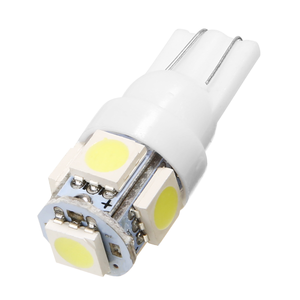หลอดไฟ LED T10 2835 3030 5SMD สีขาวธรรมชาติ 12V ขนาดเล็ก ไม่ใช่แบบโพลาไรซ์ สำหรับไฟป้ายทะเบียนและไฟเลี้ยว สภาพใหม่ - Product Image 2