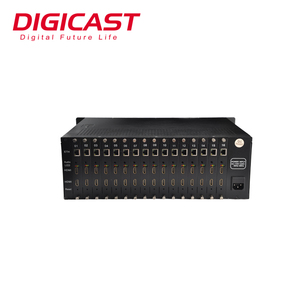 16 canaux 3 U Classique Multi Diffusion IPTV Encodeur H.265 H.264 HD 1080 P IP Encodeur pour <span class=keywords><strong>OTT</strong></span> IPTV serveur - Product Image 3