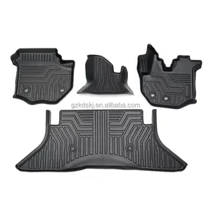 Wholesale High Quality and No Smell Full Set Car Floor Mat Fit For Toyota Hiace 200 standard TRH/KDH2