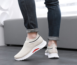 <span class=keywords><strong>Mocasines</strong></span> de Verano para <span class=keywords><strong>Hombre</strong></span> de <span class=keywords><strong>Outlet</strong></span> de Fábrica, Calzado Ultraligero para Caminar, Correr y Hacer Ejercicio, Zapatillas Deportivas Tipo Calcetín para Gimnasio - Product Image 3